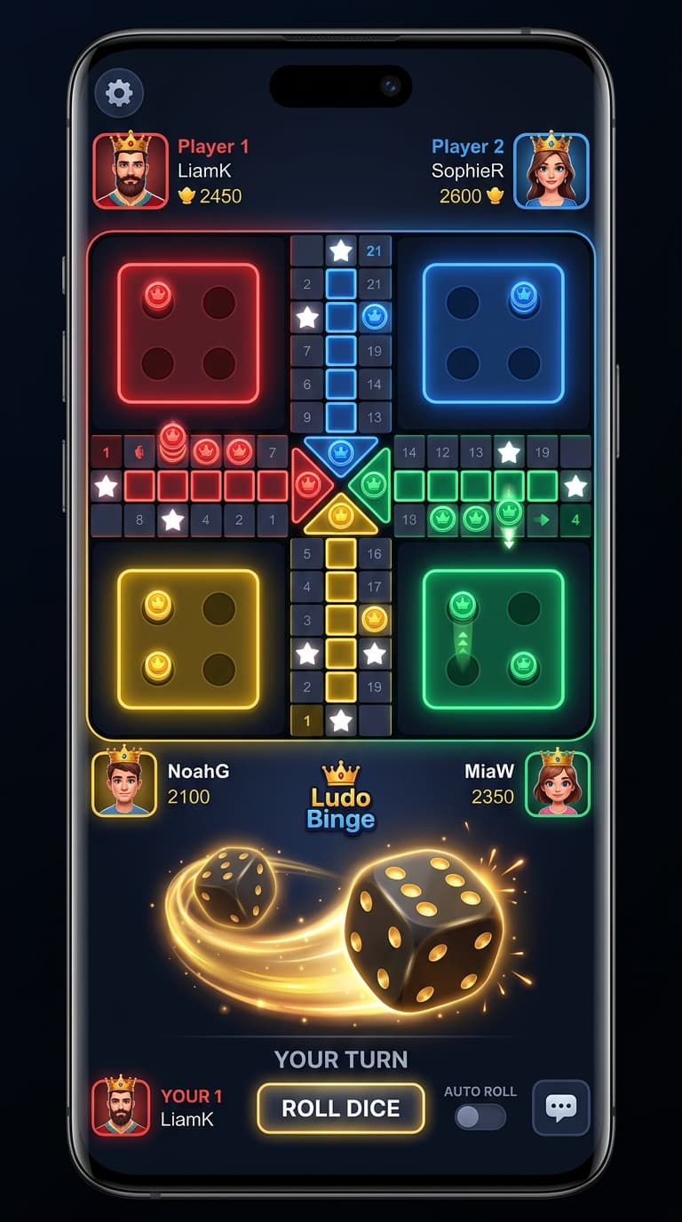4-Player Live Match Surface